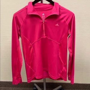 Adidas 1/4 zip collard sweatshirt